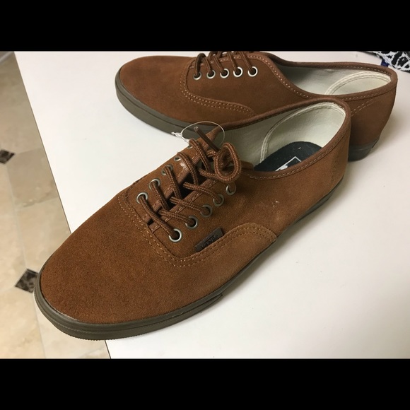 vans dark brown